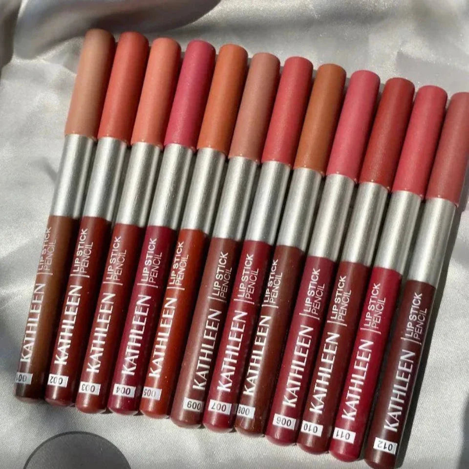 Kahtleen Lip Liner – 12 Pcs Set Kahtleen