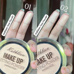 Kathleen 2 in 1 Makeup Setting Powder KATHLEEN