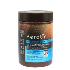 Keratin Moisturizing Smooth Creamy Hair Mask Keratin