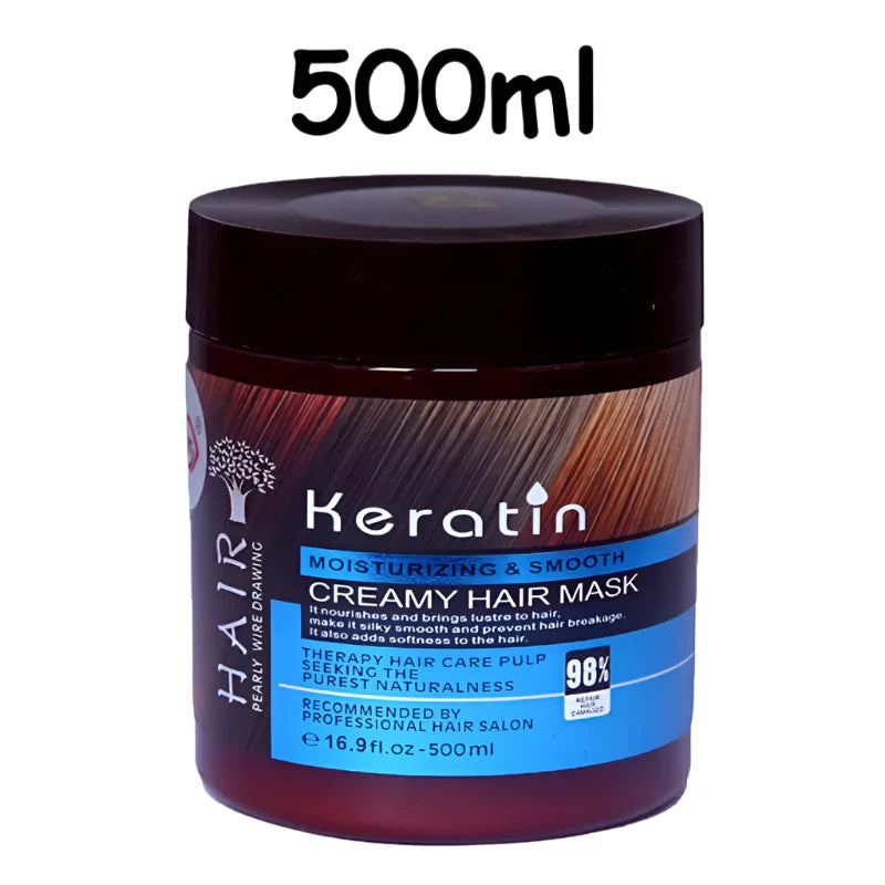 Keratin Moisturizing Smooth Creamy Hair Mask Keratin