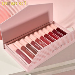 Kevin & Coco Super Matte Lip Gloss Set - 10 Pcs Kevin & Coco