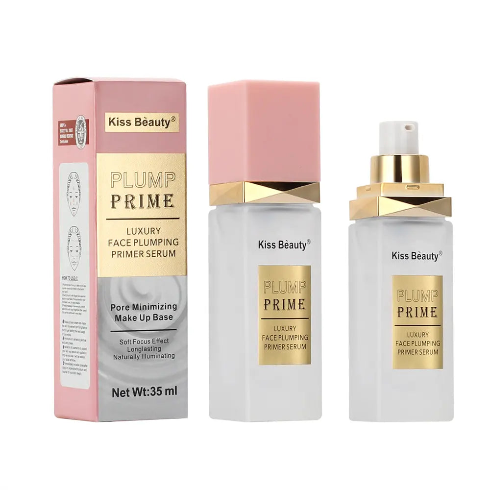 Kiss Beauty Plump Prime Luxury Face Plumping Primer Serum - 35ml Kiss Beauty