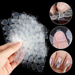 Kiss Lovely Nail Jelly Glue Stickers 10Set 240Pcs Kiss lovely