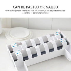 4 in 1 Wall-Mounted Foil, Cling Film & Paper Towel Holder Cosmia.pk