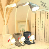 LED Desk Lamp with Penholder, Dual Light, Touch Control Conair