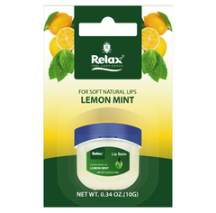 Relax Lemon Mint Lip Balm – 10gm Relax