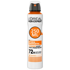 L'Oreal Men Expert Hydra Energetic Extreme Sport Spray 250ml Loreal Paris
