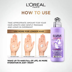 LOreal Paris - Elvive Hyaluron Moisture - Moisture Filling Night Cream - 200ml Loreal Paris