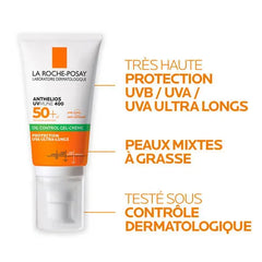 La Roche Posay ANTHELIOS Oil-Control Gel-Cream SPF 50+ 50ml La Roche Posay