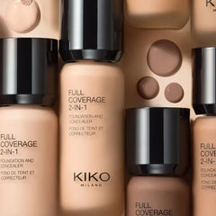Kiko 2 in 1 foundation and concealer, superior coverage 30ml KIKO MILANO