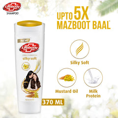 Lifebuoy Silky Soft Milk Protein + Mustard Oil Strength Shampoo 370ml Lifebuoy
