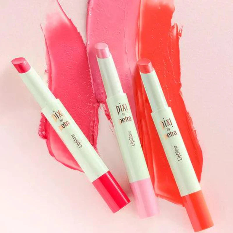Pixi LipGlow Tinted Lip Balm – Pack of 3 Pixi