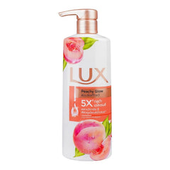 Lux Peachy Glow Juicy Peach Fragrance Body Wash - 450ml - Made of Thailand Lux
