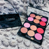 6 Colors M.A.C Blusher Palette M.A.C
