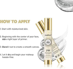 MALIAO 24K Gold Gel Matte Finish Oil-Free Primer - 30ml Maliao