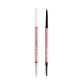 MANSLY 2 In 1 Eyebrow Pencil Natural Waterproof Smooth For Outlining MANSLY