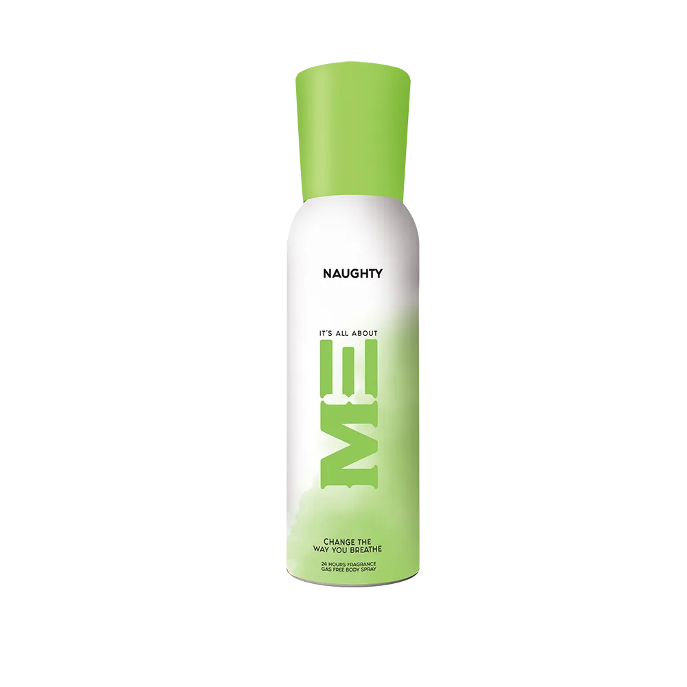 ME Naughty Gas Free Body Spray - 120ml ME