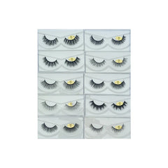 Glamorous Face 6D Mink Hair Eyelashes 10 Pieces GF 8061 Glamorous Face