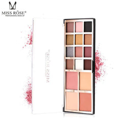 MISS ROSE Eyeshadow and Blush Palette Miss Rose