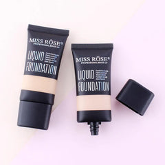 MISS ROSE Liquid Foundation Oil Free Lightweight - 35g Miss Rose