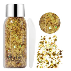 July Star Makeup Glitter Liquid Eye Shadow - 30ml JulyStar