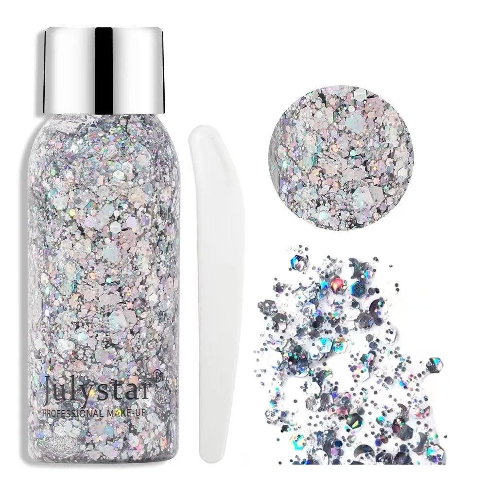 July Star Makeup Glitter Liquid Eye Shadow - 30ml JulyStar