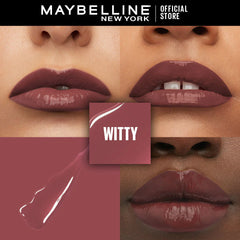 Original Maybelline Superstay Vinyl Ink Liquid Lipstick - Witty 40 Maybelline