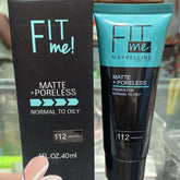 Maybelline Fit Me Matte Poreless Foundation - 40ml Maybelline