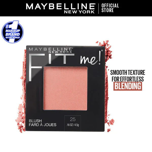 Original Maybelline New York Fit Me Mono Blush, 16 HR Long Lasting Wear Maybelline