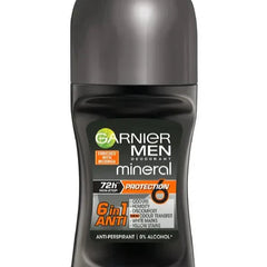 Garnier Mineral Mens Roll On Protection 6 - 50ml Garnier