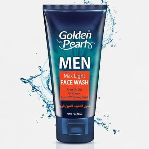 Golden Pearl Max Light Men Face Wash Golden Pearl