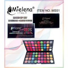 Mielena 36+36 Color eyeshadow palette Mielena