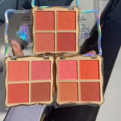 Mielena 4 Colors Blusher Kit Each Mielena