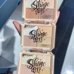 Mielena 4 Colors Highliter Palette Each Mielena