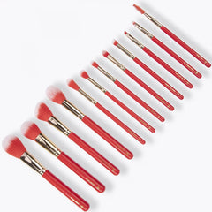 BH Cosmetics Miss Claus Fa La La Fierce - 12 Pcs Brush+ Bag Set BH Cosmetics