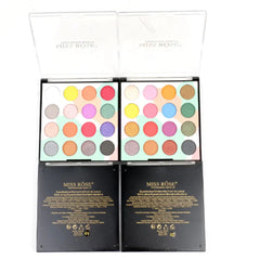 Miss Rose Matte And Shimmer makeup Eyeshadow Palette - 16 Color Miss Rose