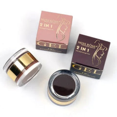 Miss Rose 2 in 1 One Kajal Once Gel Liner Miss Rose