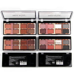 Miss Rose Eyeshadow Palette - 8 Color Miss Rose
