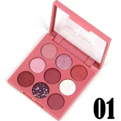 Miss Rose Eyeshadow Kit - 9 Color Miss Rose