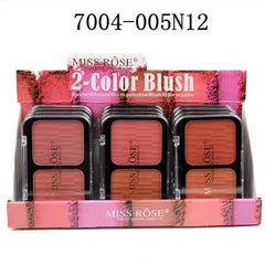 Miss Rose 2-Color Blush Pallete Miss Rose