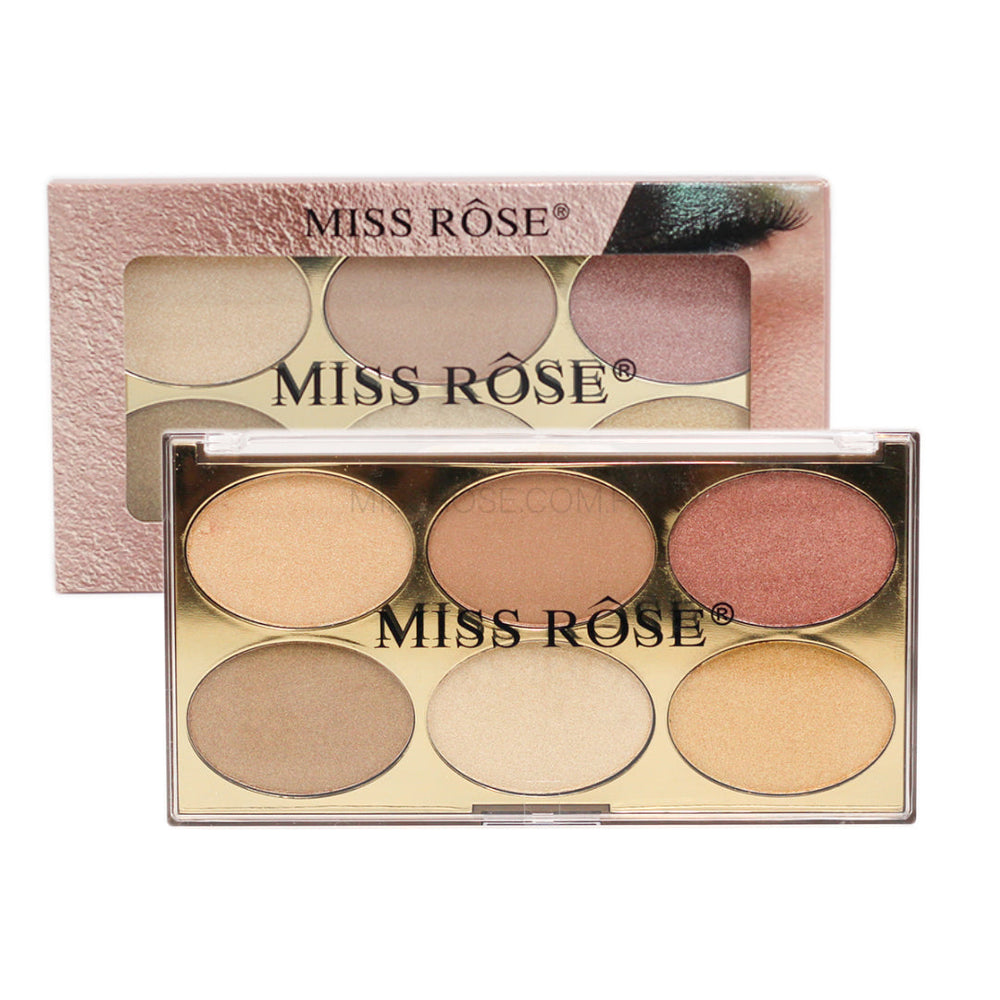 Miss Rose Gilded Ellipse Highlighters Kit Miss Rose