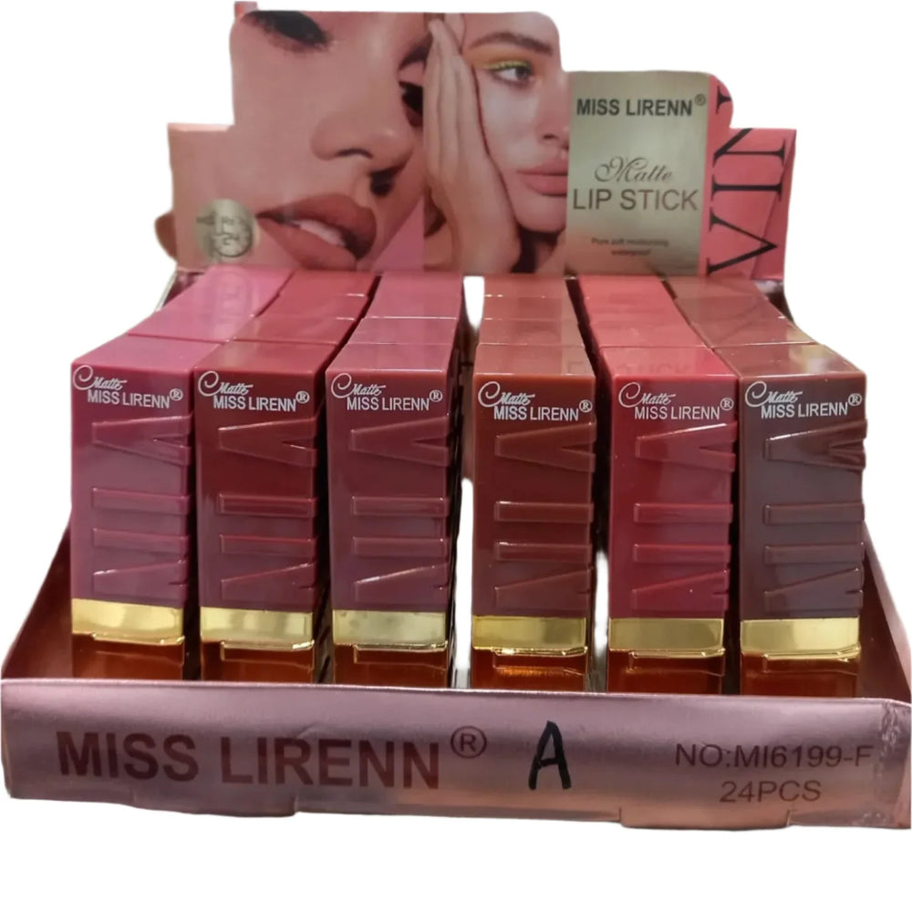 Miss lirenn 6 Pcs matte lipsticks Miss Lirenn