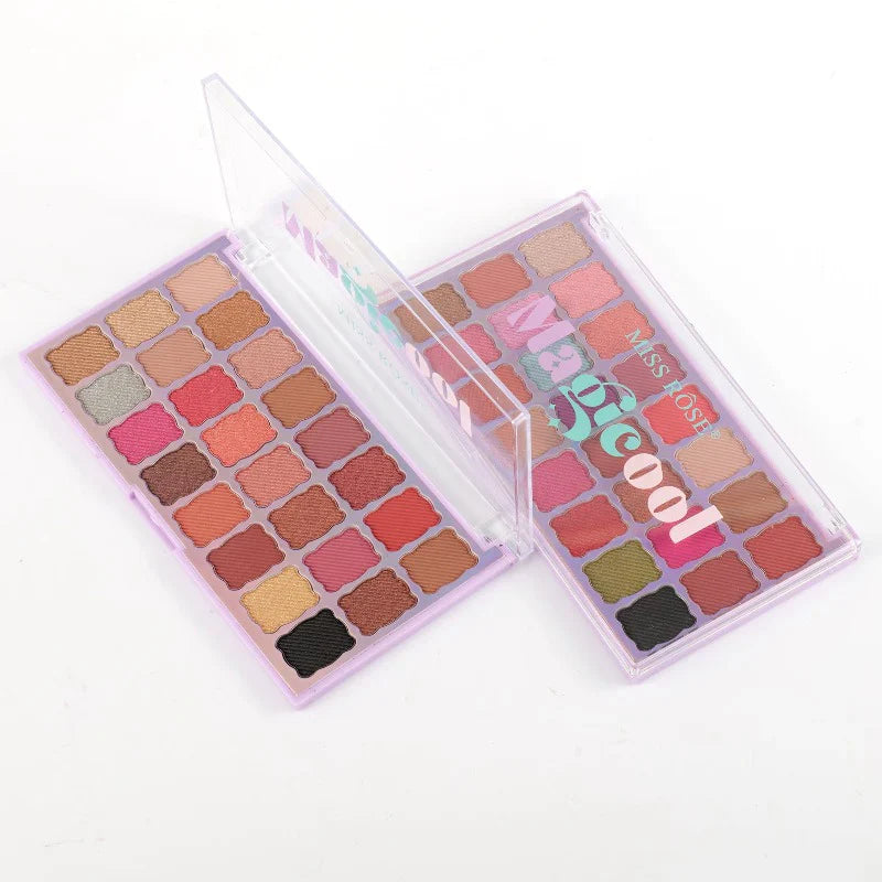 Miss Rose 24 Color Magic Cool Eyeshadow Palette Miss Rose