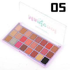 Miss Rose 24 Color Magic Cool Eyeshadow Palette Miss Rose
