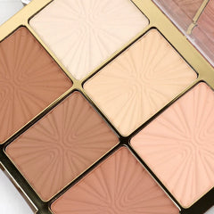 Miss Rose European Style Arch Face Palette - 6 color Miss Rose