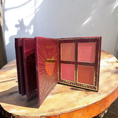 Mocallure 4 in 1 Red Mini beauty book palette Mocallure