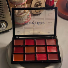 Mocallure Kiss Lipstick Matte Palette - 12 Colors Mocallure