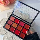 Mocallure Kiss Lipstick Matte Palette - 12 Colors Mocallure