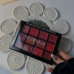 Mocallure Kiss Lipstick Matte Palette - 12 Colors Mocallure