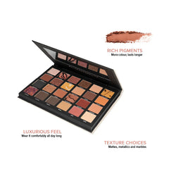 Klara Cosmetics 24-shade 'Mumbai' eyeshadow palette Klara Cosmetics
